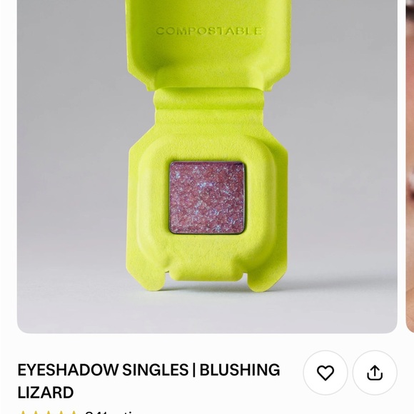 NIB Half Magic Eyeshadow Singles - Blushing Lizard and electric Butterfly - Picture 6 of 8